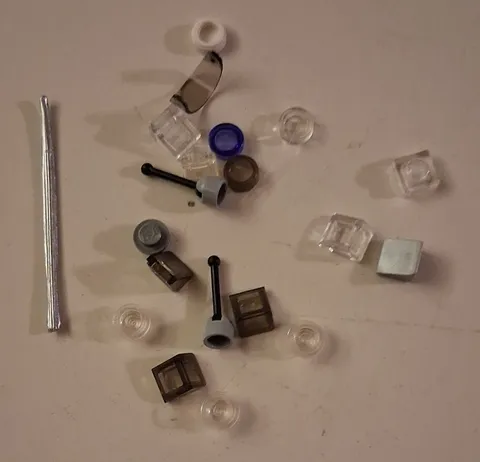 LEGO Multicolor Plastic Parts Pieces & Accessories Bulk Lot Assorted (10+pc)