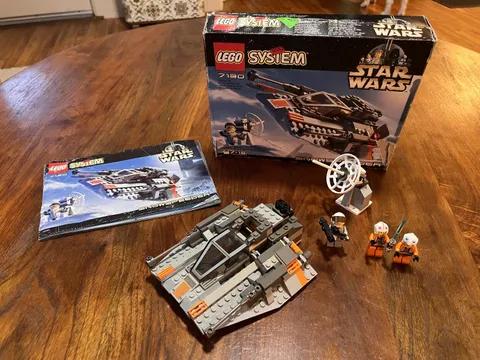 LEGO Star Wars: Snowspeeder (7130) 100% complete w/ Instructions, Box