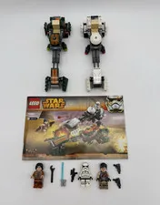 LEGO Star Wars Rebels Ezra’s Speeder Bike 75090 Instructions 253 pcs No Box