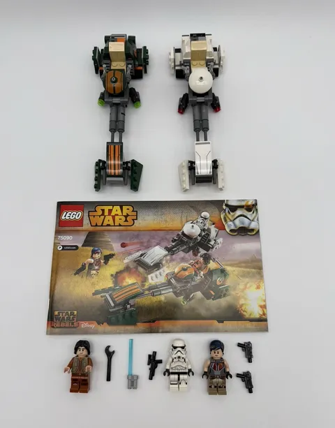 LEGO Star Wars Rebels Ezra’s Speeder Bike 75090 Instructions 253 pcs No Box