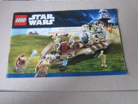 Lego Speed Star Wars Instructions Instruction 7929