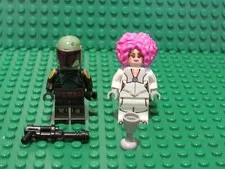 Lot of 2 Lego Star Wars minifigs Boba Fett + Theelin Dancer 75326 Book of TH26