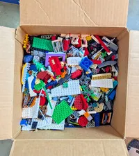 LEGO bricks and blocks bulk lot 15 lbs, assorted colors & themes