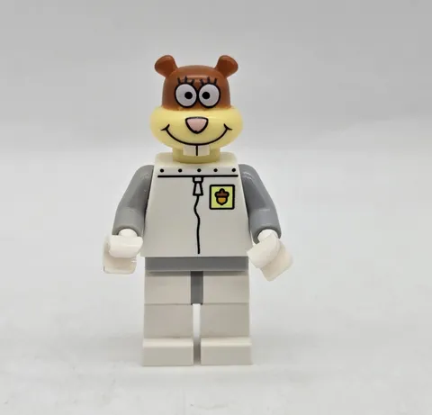 Lego Sandy Cheeks 3831 Light Bluish Gray Legs SpongeBob SquarePants Minifigure