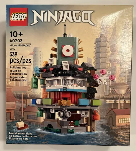 New LEGO Ninjago 40703 Micro Ninjago City NEW AND SEALED