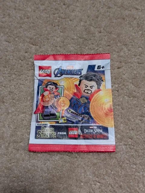 LEGO Marvel Super Heroes Doctor Strange Minifigure Paper Bag 242317 (SEALED)