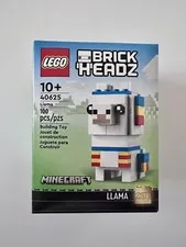 Lego 40625 Minecraft Brickheadz Llama Retired New In Sealed Box