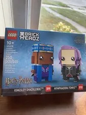 LEGO BrickHeadz Kingsley Shacklebolt Nymphadora Tonks 40618 Harry Potter New