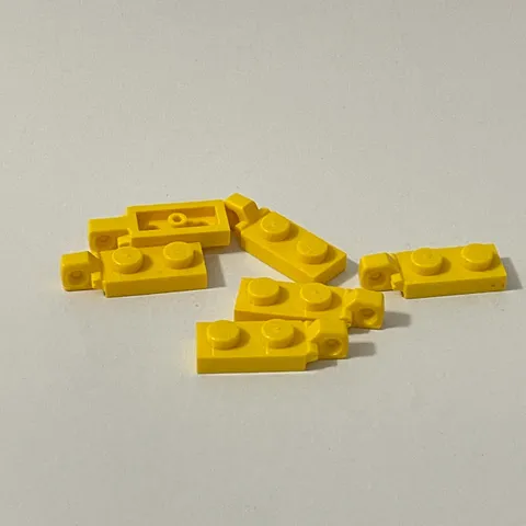 Lego 44301 Yellow Replacement Add-on Pieces Parts Lot of 6