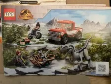 LEGO Jurassic World: Blue & Beta Velociraptor Capture (76946)