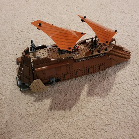 LEGO Star Wars: Jabba's Sail Barge (75020) 99% Complete READ NO MINIFIGURES