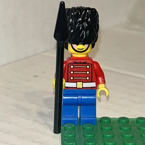 Lego Royal Guard Nutcracker Soldier Minifigure Collectible Christmas Rare HTF