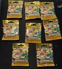 LEGO Series 10 Collectible Minifigure Blind Bags Lot Of 8