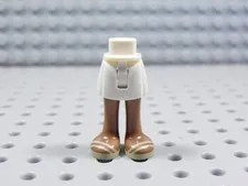LEGO Friends Legs Pants w/ White Skirt Minifig BG