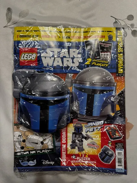 LEGO Star Wars Jango Fett Helmet RARE TIN LIMITED EDITION w Minifigure NEW