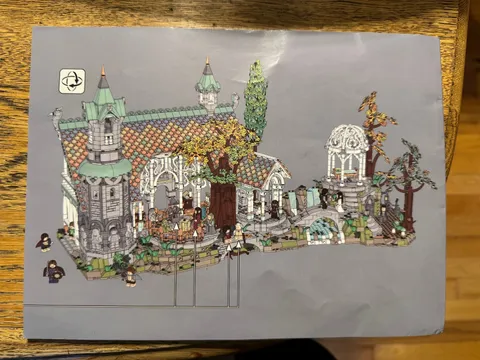 LEGO Icons: The Lord of the Rings: Rivendell (10316) - NO BOX