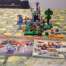 LEGO Minecraft: Crafting Box (21116) 100% Complete W/ Manuals ,No Box!!!!