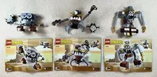Lego Mixels Series 5 Set: Kamzo, Gox, Jinky, Excellent Condition