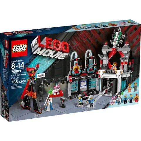 The Lego Movie (70809) 95% complete, Missing the main kragle and a couple pieces