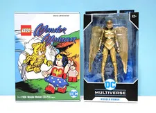 LEGO Super Heroes: Wonder Woman (77906) Plus Wonder Woman 7 inch Action Figure
