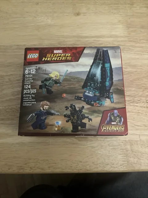 LEGO Marvel: Outrider Dropship Attack 76101 New Factory Sealed