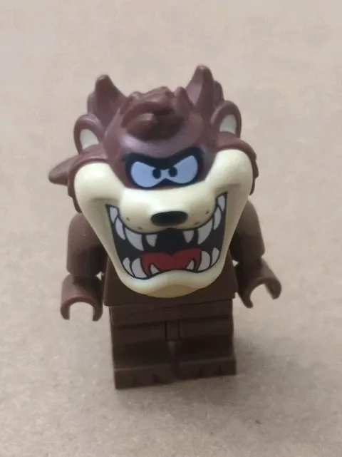 LEGO Tasmanian Devil Taz Looney Tunes Minifigure (71030) Retired Collectible