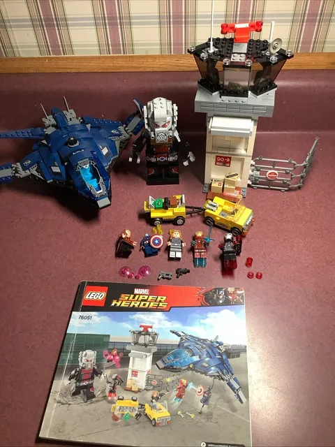 Lego Marvel Super Hero Captain America Battle Set 76051
