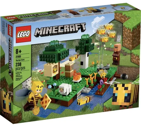Lego 21165 Minecraft ✨The Bee Farm✨ (Retired/Brand New/Factory Sealed) 🔥