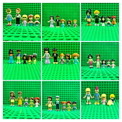 LEGO ® Friends Minifigures 2 Adults and 3 Children (You Select Option)