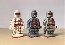 LEGO DC Heat Wave + Variants custom minifigure by Yiran Customs Pad Printed