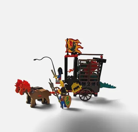 Lego Dragon Masters Dragon Wagon 6056 100% Complete No Box or Manual 1993