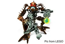 LEGO Bionicle Piraka 8904 Avak Set & Canister Instructions