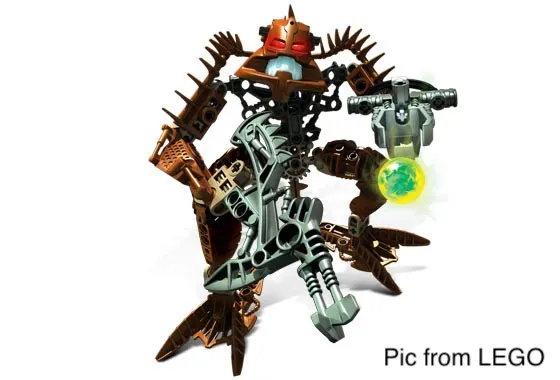 LEGO Bionicle Piraka 8904 Avak Set & Canister Instructions