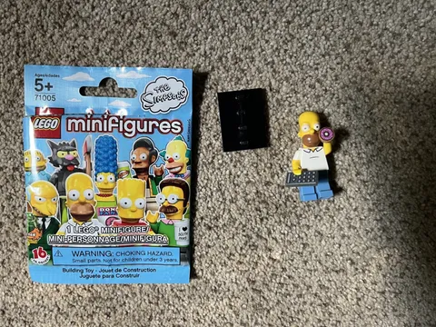 Lego 71005 The Simpsons mini figures HOMER w/donut and remote control NEW