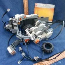 Lego Mindstorms NXT 8527 Parts Lot AS IS Motors Sensors Cables Brick CD UNTESTED