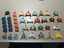 Lego Minifigure Torsos Mixture