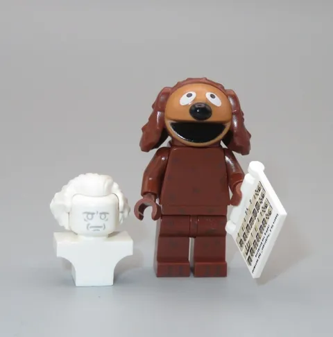 LEGO Rowlf dog minifigure LEGO The Muppets collectible series