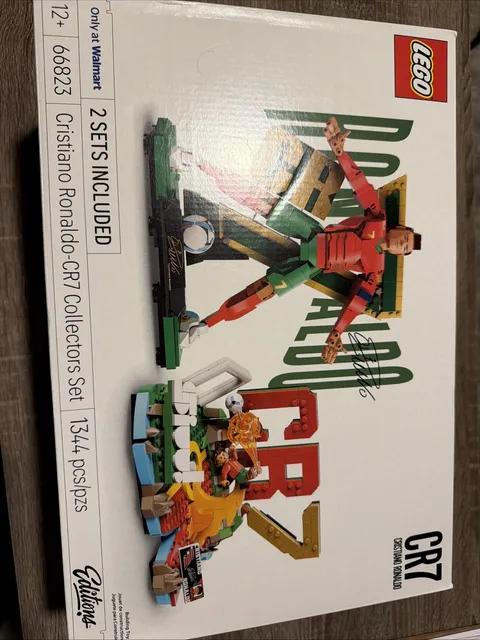 LEGO #66823 Cristiano Ronaldo CR7 Collectors, 1344pcs Brand New Factory Sealed!!