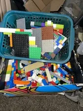 LEGO 5 Pounds, Looks Like It Was Part Of A Pit Car Set?