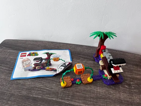 LEGO Super Mario: Chain Chomp Jungle Encounter Expansion Set 71381 100% Complete
