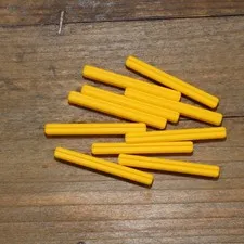 LEGO Yellow Technic Axle 5L Part No. 32073 Qty 10