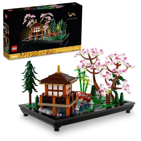 Genuine LEGO Icons Tranquil Garden 10315 Japanese Zen Set Adults 18+