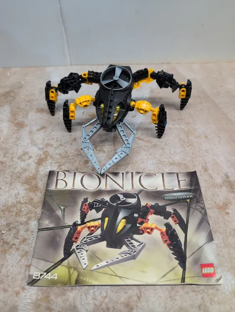 LEGO BIONICLE: Visorak Oohnorak (8744) Complete w/ instructions