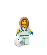 LEGO Veterinarian Minifigure 71018 Series 17 New Sealed