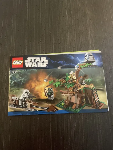 Lego Star Wars 7956 Instructional Manual Only