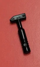 Lego 11402h Tool Cross Pein Hammer 3-Rib Handle minifig. utensil 🛠 qty 1 ‎BLACK