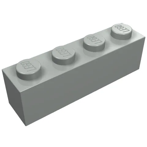 LEGO Part 3010 - Light Gray Brick 1 x 4
