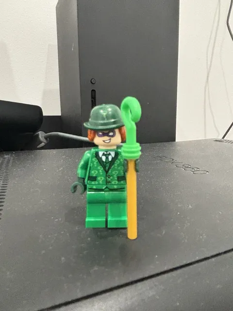 Lego The Riddler Villain Batman Movie Minifigure sh334 70903 DC Super Heroes Fig