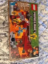LEGO Minecraft: The Blaze Bridge (21154) BRAND NEW FACTORY SEALED - Retired Set