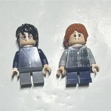 LEGO Harry Potter Minifigure Lot of 2 - Ron and Harry Aragog’s Lair set 75950-1